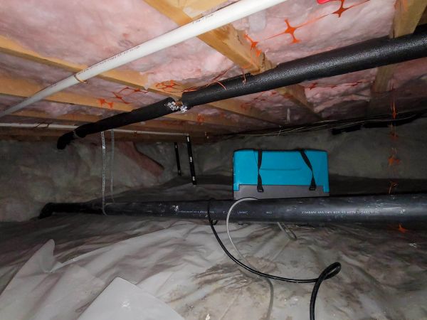 Crawl Space Water Remediation in Kernersville