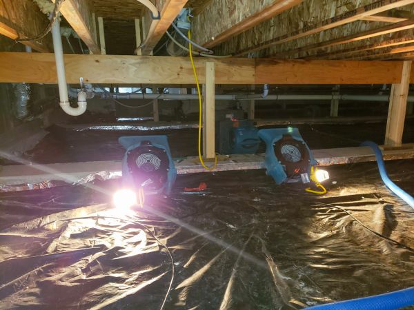 Crawlspace Water Removal in Kernersville